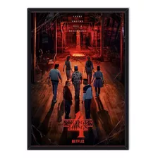 Cuadro Enmarcado - Póster Stranger Things 4