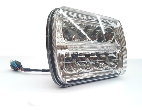 Faros Led Barra Luz Mercedes Benz 300d 300cd 1982 1983 1984 Foto 2