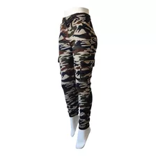 Buzo Mujer Tipo Jogger Militar Cargo