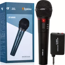 Microfone Sem Fio Profissional Dinâmico Karaoke Premium