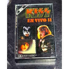 Kiss Cassette En Vivo 2 Nacional De Época Exc Estado Envíos 