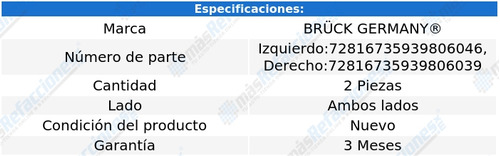 Par De Terminales Exteriores March 1.6l 4 Cil 11 Al 19 Bruck Foto 2