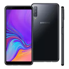 Samsung Galaxya7 2018 128gb Preto-tenho Minhas Marcas De Uso