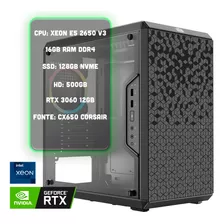 Pc Gamer E5 2650v3 Rtx 3060 12gb 16gb Ram