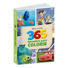 Livro 365 Desenhos Para Colorir Disney Pixar Culturama Infantil Criança