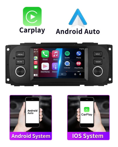 Estereo Chrysler Town Country 99 07 Pantalla Android Radio Foto 2