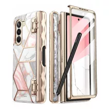 Funda Con Soporte S-pen I-blason Cosmo Para Galaxy Z Fold 5