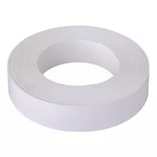 Tapa Canto Blanco Alto Brillo Pvc De 55mm X 0.60mm