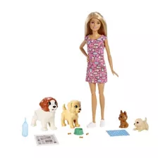 Barbie Sisters And Pets/creche Para Cães De Família Fxh08