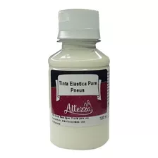 Tinta Para Marcação De Pneus Elastica Cor Branca 100ml 