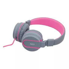 Fone Headset 1xp2 C/mic Hs106 Neon Cinza/rosa - Oex