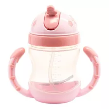 Copo Alça Infantil Rosa 240ml Cs-103rs