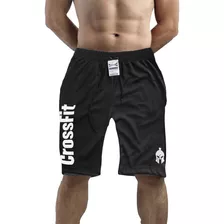 Short Crossfit Dry Fit Preto Academia Treinos Corrida 