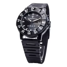 Smith & Wesson Reloj Swat Para Hombre, 3atm, Fondo De Caja D