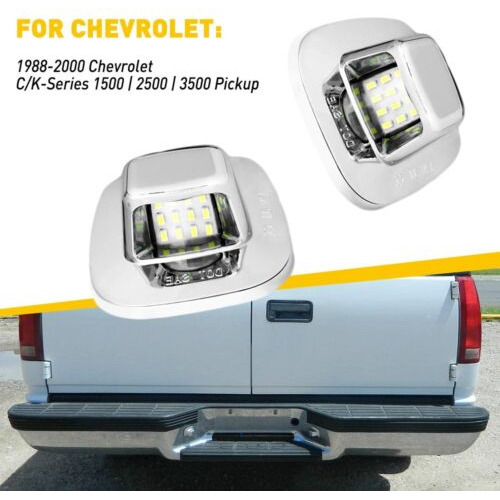 Led License Plate Lights For Chevrolet C/k-series 1500 2 Aab Foto 10