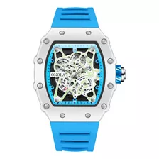 Relojes Onola Luminous Waterproof De Moda Para Hombre Color De La Correa Azul