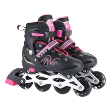 Patins Inline Roller + Led Infantil