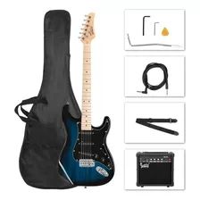 Guitarra Electrica Stratocaster Paquete Completo Glarry