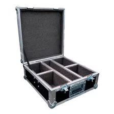 Road Case Para Mini Moving 18x3w Acomoda 4 Peças