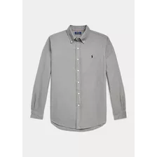 Camisa Polo Ralph Lauren Gris Oscuro.