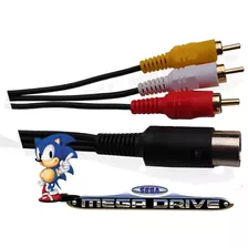 Cabo Para Mega Drive 2 Ótima Qualidade Conector Dourado