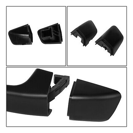 [2pcs] For 11-12 Vw Touareg Black Primered Front Left Ri Zzf Foto 2