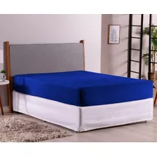 Lençol De Plush Cama Box King C/ Elástico Coleção Inverno