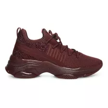 Tenis Madden Girl Shimmer Color Burgundy Multi 6.5 Us