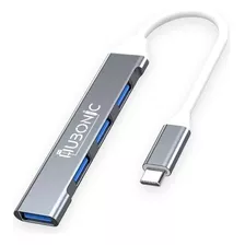 Hub Usb C 4 Portas Usb 3.0 5 Gbps Para Computador Ou Celular