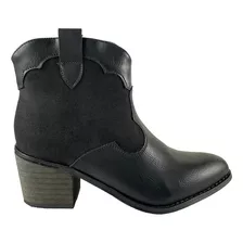 Botin Via Uno Vaquero Negro 12083407