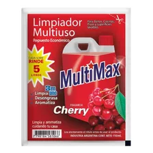 Limpiador Multimax Para Diluir Cherry Rinde 5 Litros X 150ml