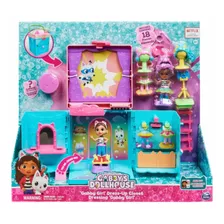 Gabbys Dollhouse Rainbow Closet Portable Playset