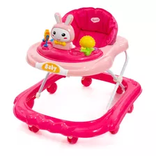 Andador Para Bebe Tubi Rainbow Color Rosa