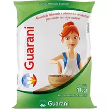 Açúcar Refinado Especial Guarani 1kg 