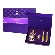 Cofre Orientica Luxury Velvet Gold Edp 80ml+7,5ml+2x 10ml