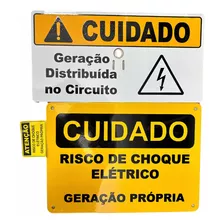 2 Kit Placas Energia Enegia Padrão Equatorial Goias.