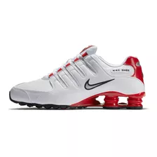 Zapatillas Nike Shox Nz White University Red 378341-110   