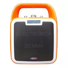 Parlante Multimedia Bluetooth-usb-bateria Recargable C/luz