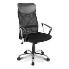 Silla De Escritorio Negra Reclinable Modelo Mco-007