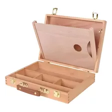 Caja Organizadora De Madera Tipo Maletín 32 X 24 Cm