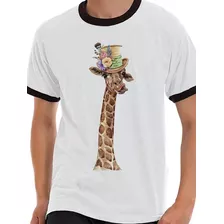 Camiseta Camisa Blusa Animal Girafa Engracada I0803