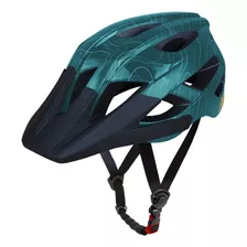 Capacete Bike Ciclismo Asw Accel Frontier Masculino Cor Verde Tamanho G/gg