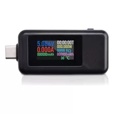 Diymore Tipo C Probador Usb Pantalla A Color Lcd Multímetr.