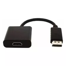  Adaptador Conversor Displayport Macho Para Hdmi Fêmea