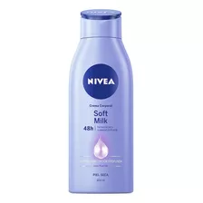  Crema Humectante Para Cuerpo Nivea Soft Milk En Botella 400ml