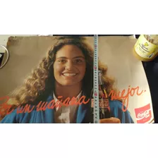 Poster Coca-cola Año 1985 Original