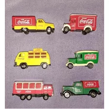 Autos Colección Coca Cola 6 Modelos 