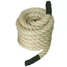 Corda De Sisal Para Escalada 38mm Com 20 Metros