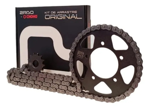 Kit De Arrastre Dominar 250 Ktm Duke 250 O'ring Choho 2rbo Negro