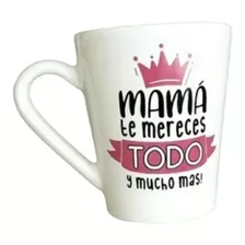 Taza Cerámica Día De La Madre Frases Mama Varios Modelos